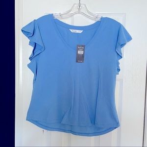 COPY - Bluenotes Blue Crop Top
